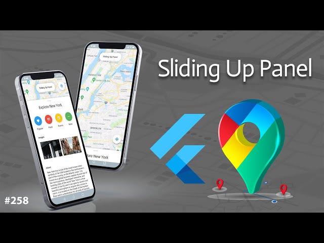 Flutter Tutorial - Sliding Up Panel & Draggable Sliding Sheet