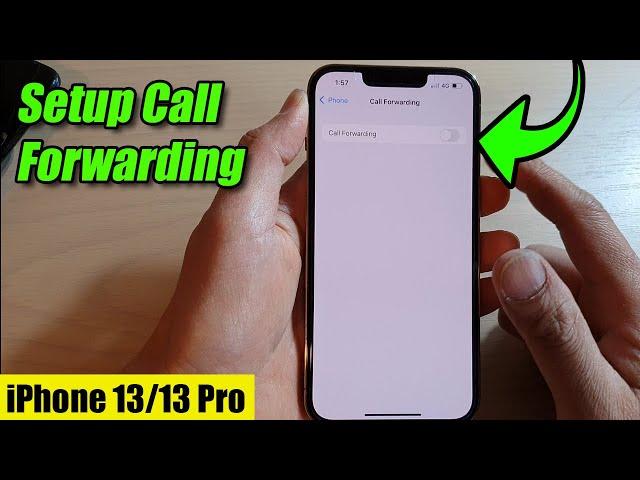 iPhone 13/13 Pro: How to Setup Call Forwarding