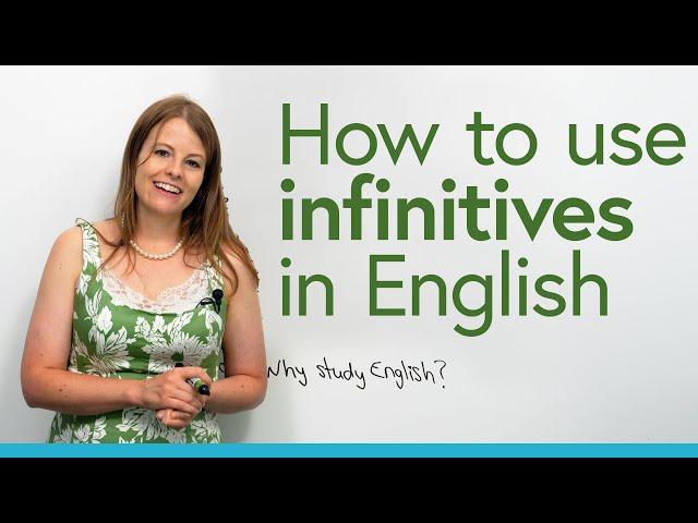 Basic English Grammar: Giving reasons with infinitives