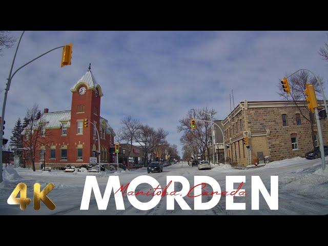 Morden  Manitoba Canada  4k (March 2023)