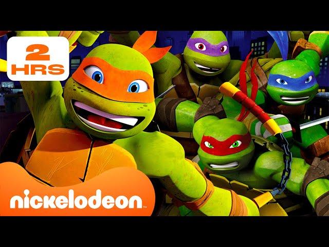 TMNT | 2 STUNDEN mit den BESTEN Battles von Mikey aus Staffel 1& 2! 🟠 | Nickelodeon Deutschland