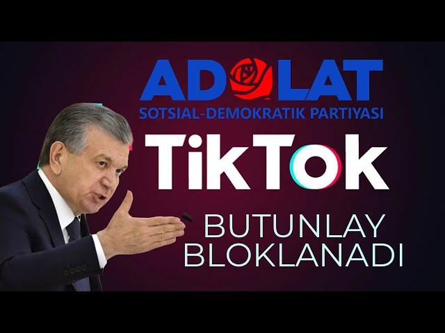 O'zbekistonda tik-tok butunlay yopiladi | Tik- Tok haqida | Tik-Tokerlar haqida Adolar partiyasi