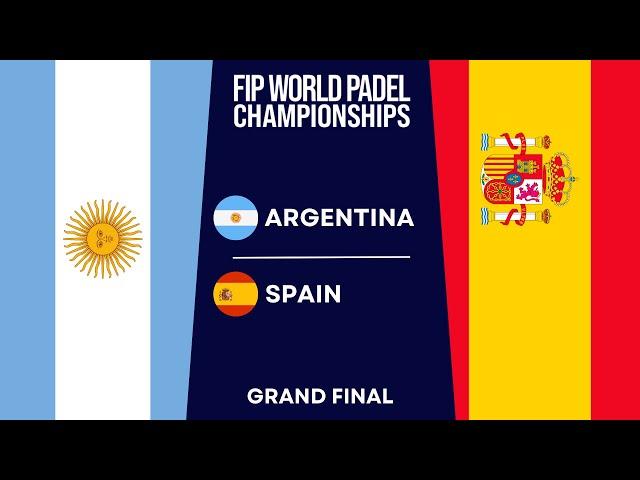 GRAND FINAL | ARGENTINA VS SPAIN | FIP WORLD PADEL CHAMPIONSHIPS 2024 | Highlights (ALL MATCHES)