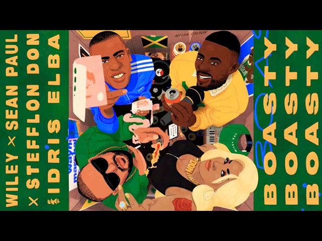 Wiley Ft. Stefflon Don ft. Sean Paul & Idris Elba - Boasty (Official Audio)