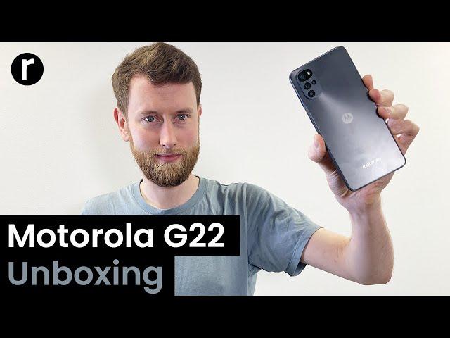 Motorola G22 Unboxing and Hands On