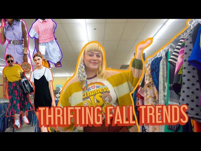 COME THRIFTING WITH ME FOR FALL 2021 TRENDS +Try On Thrift Haul *so many good fall finds*