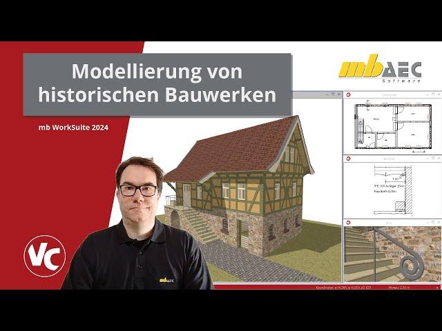 mbinar #24-12 - ViCADo: Modellierung von historischen Bauwerken (Level C)