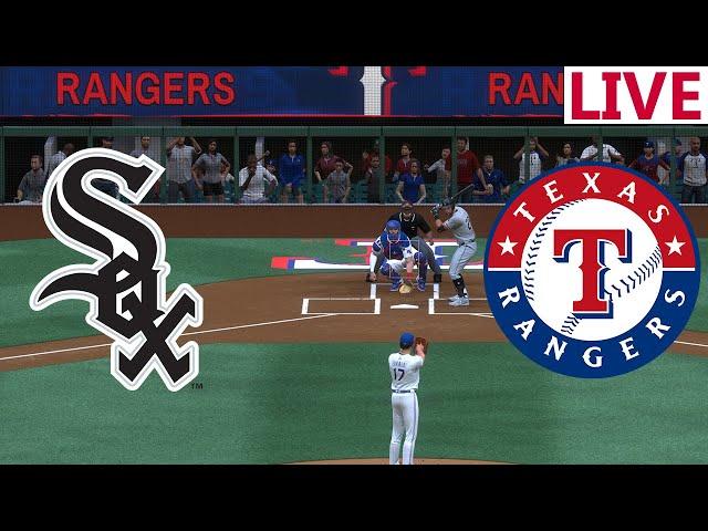 LIVE MLB  Chicago White sox VS Texas Rangers/ July 25/MLB THE SHOW 2024