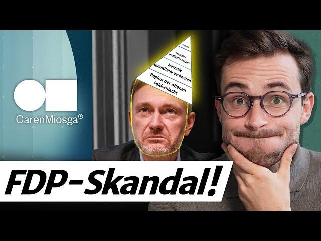 Lindner bei Miosga: Demontage der FDP!