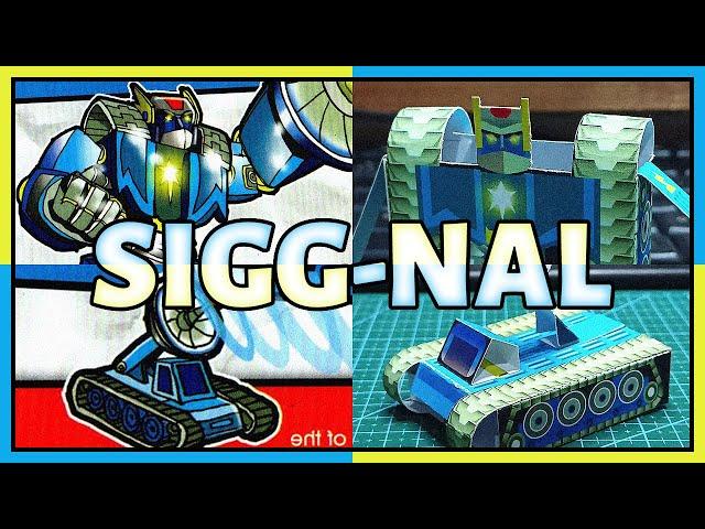 Sigg-Nal! | Speed Build | Jomike Tejido's Foldabots (K-Zone - July - 2016) #BringBackFoldabots