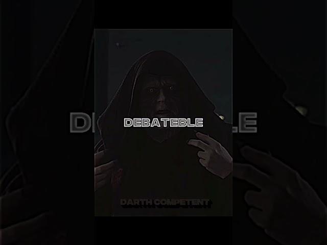 Vader VS Sidious (in terms of writing)