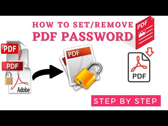 How to Password Protect PDF File | Encrypt PDF | Unlock PDF