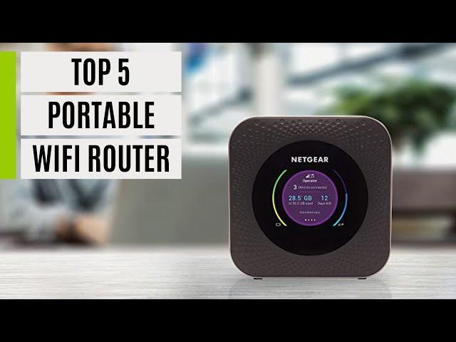 TOP 5 Best Portable Wifi Routers 2023