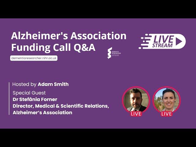 Alzheimer's Association Research Funding Call Q&A