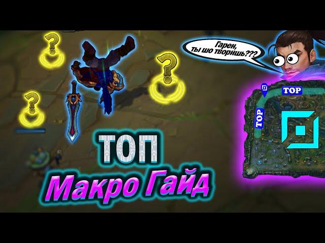 Макро Гайд на ТОП - Как начать побеждать в каждой игре | Лига легенд | League of legends