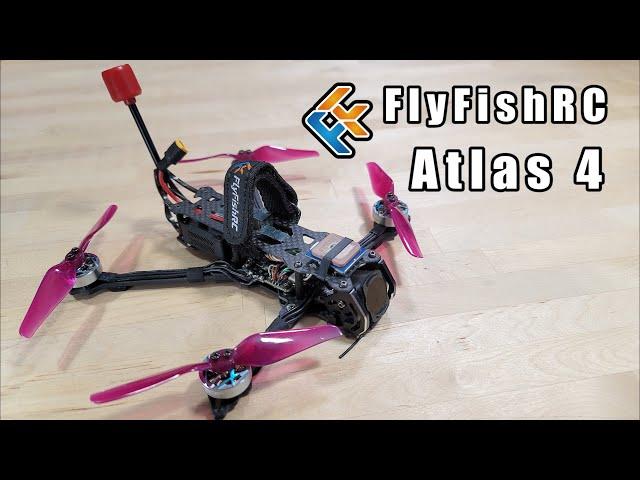 FlyFishRC Atlas 4 LR | My Favorite 4-inch Frame for O3 