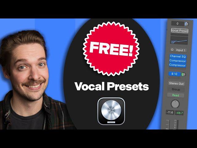 The 5 Best Free Logic Pro X Vocal Presets!! (And How to Make Your Own!)