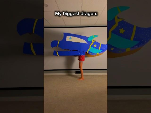 My most unique dragons, all in one video #paperdragons #dragon #puppet #bigdragon #art #fyp