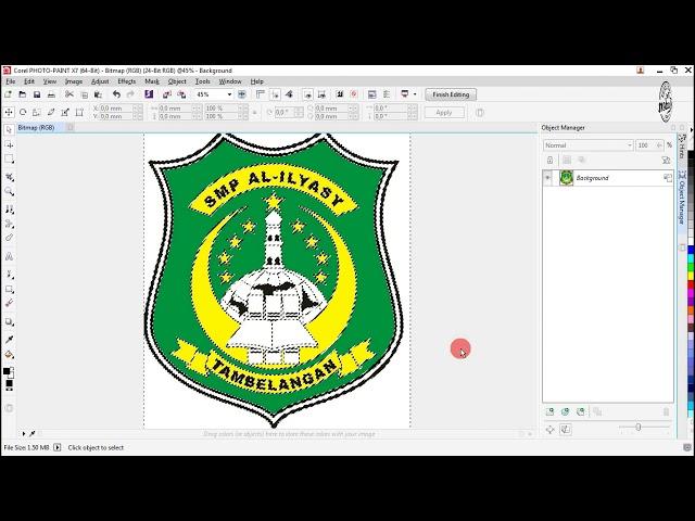 Tutorial Cara Tracing Logo Di CorelDraw X7