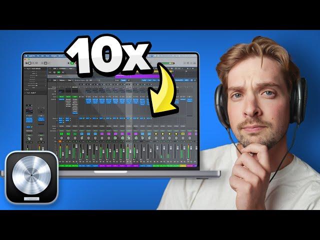 17 Tips to 10x Your Speed in Logic Pro!