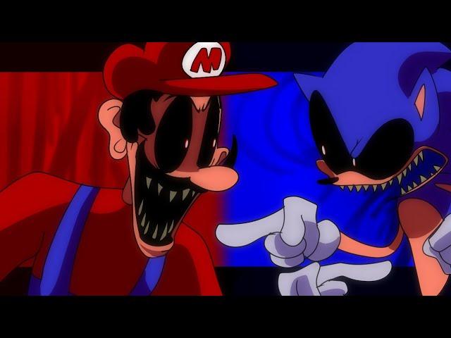 2011 Sonic.exe and Mario.exe have an argument ( sonic.exe animation)