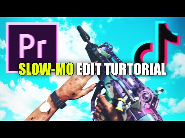 HOW TO EDIT SLOW-MO VIDEOS for TIKTOK  (PREMIERE PRO TUTORIAL)