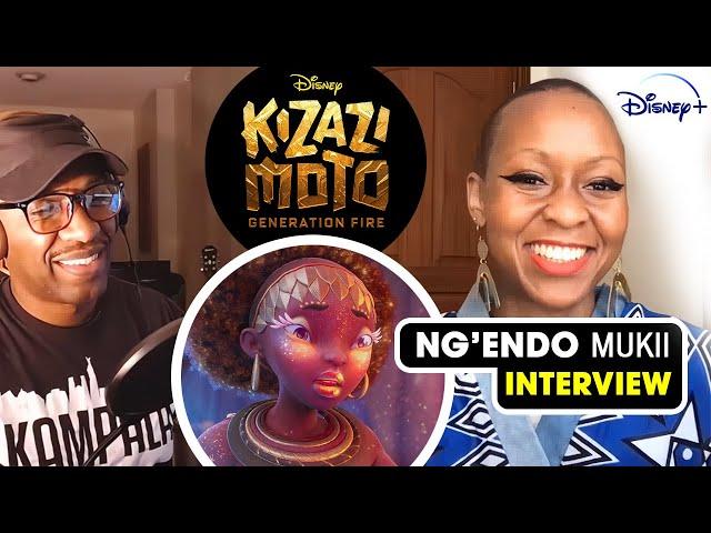 Kizazi Moto Generation Fire Ng'endo Mukii Interview | Enkai Director | Streaming on Disney+