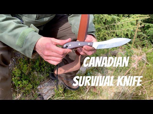 Grohmann #4 Canadian Survival Knife for Bushcraft and Camping