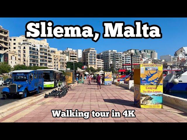 Walking tour around the most touristic city in Malta - Sliema