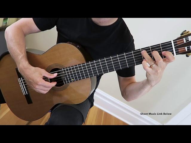 Ninou by Shawn Bell - Easy Classical Guitar (Prep)