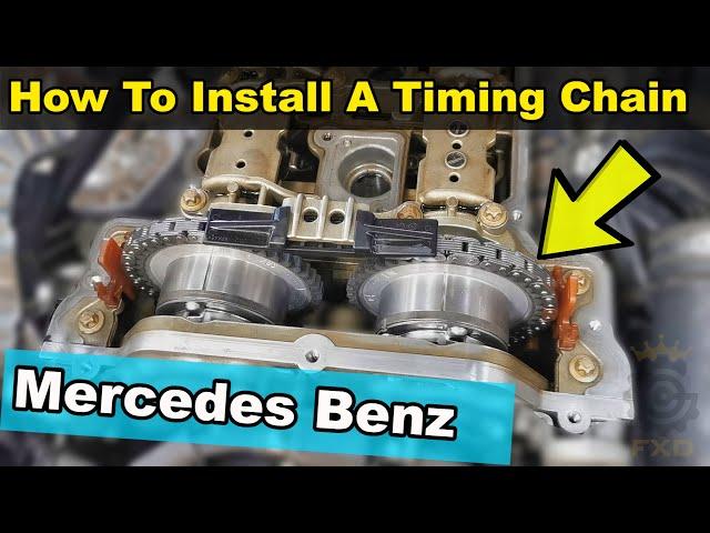 Mercedes Timing Chain Install - How To DIY - Part 2