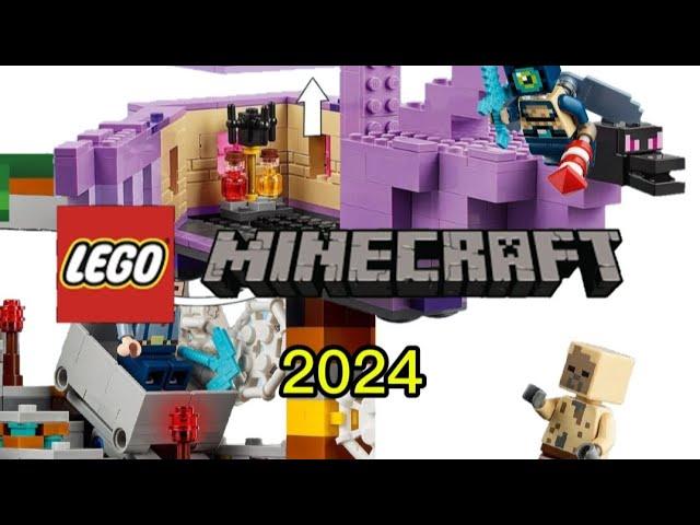 Новинки Lego Minecraft 2024!!!Моя реакция #lego #minecraft #legominecraft #lego2024