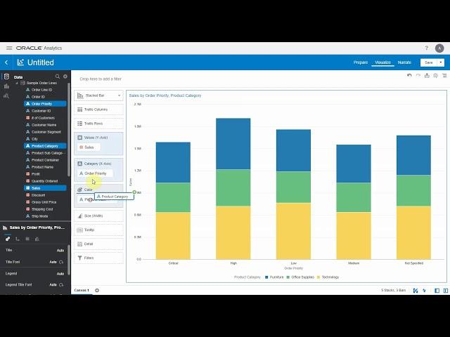 Navigate from a Dataviz into a Publisher Report