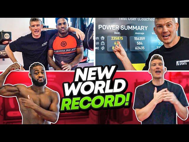 Pro MMA Fighters Try To Beat Joe Rogan's Kick Power RECORD!