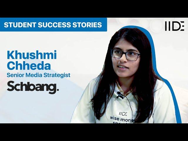 IIDE Digital Marketing Course Review | Khushmi Chheda's Learning Experience