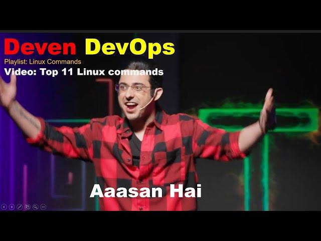 Linux top 11 commands | Deven DevOps