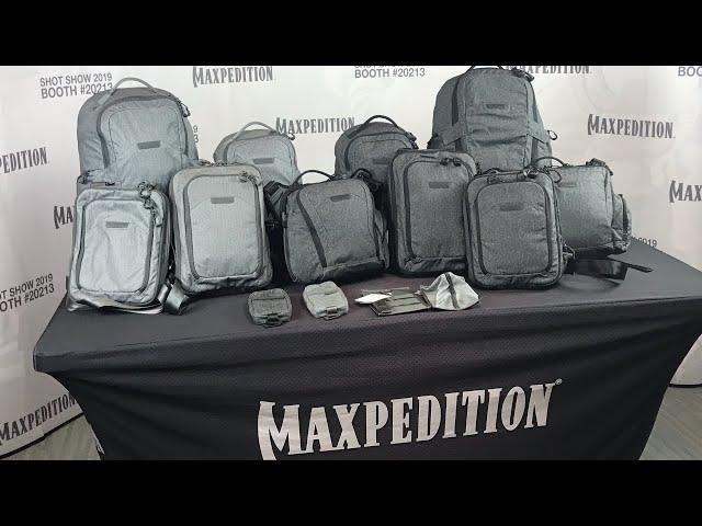 NEW Maxpedition Entity Bags: Gray Man, Covert Backpacks, Sling Bags, Messenger Bags - SHOT SHOW 2019