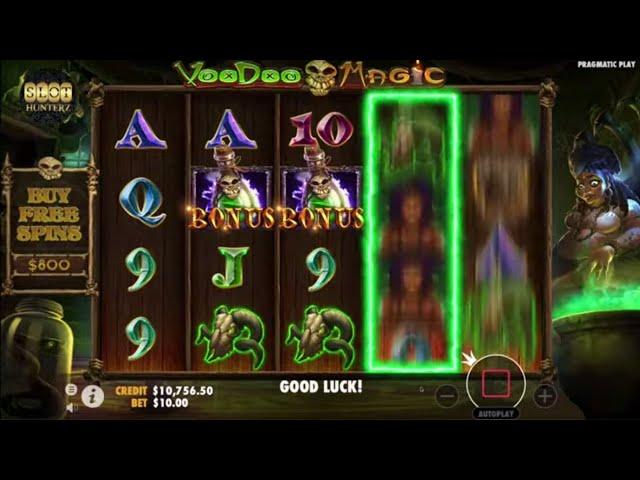 Voodoo Magic Slot Review & Bonus Feature (Pragmatic)