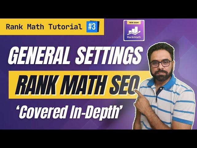 Rank Math General Settings | Rank Math Tutorial #3 | Robin Mehta