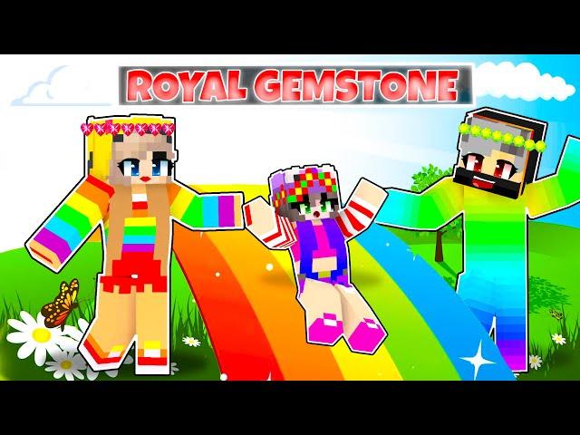 Adopted by the ROYAL GEMSTONE FAMILY in Minecraft (Hindi)!