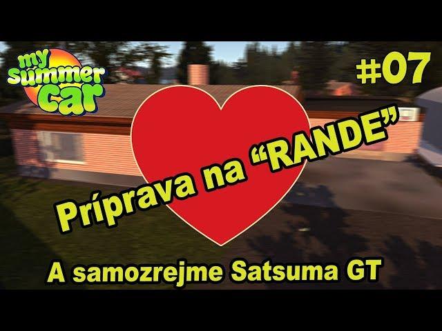 Jemné pozvanie na rande - My Summer Car #07 SK/CZ