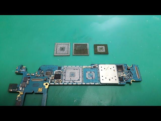 Galaxy S7 edge cpu ram ufs memory  reballing