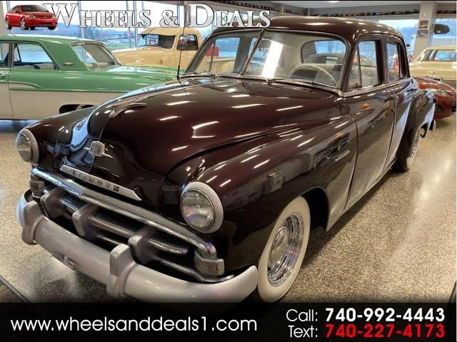 1951 Plymouth Cambridge with a slant 6 cylinder engine