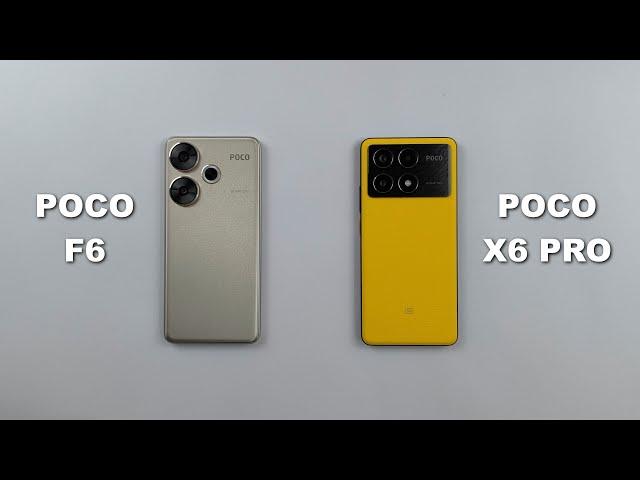 Poco F6 Vs Poco X6 Pro Speed Test