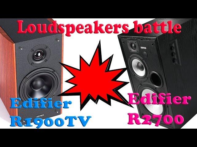 Edifier R2700 vs Edifier R1900TV. Epic loudspeakers battle