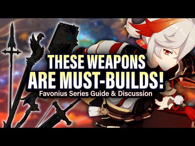 Why FAVONIUS Weapons Are SECRETLY OP! Build Guide & Meta Analysis | Genshin Impact