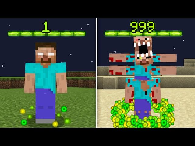 If You Gain XP, Minecraft Gets More Scary...