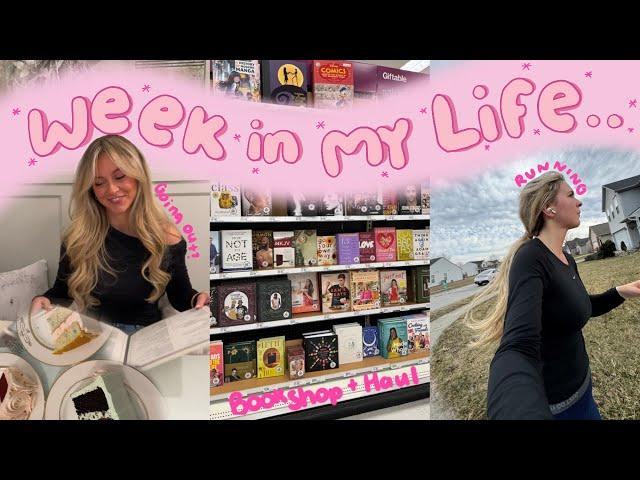 Spend a week with me ⎮running, book haul, workouts, routines etc⎮05