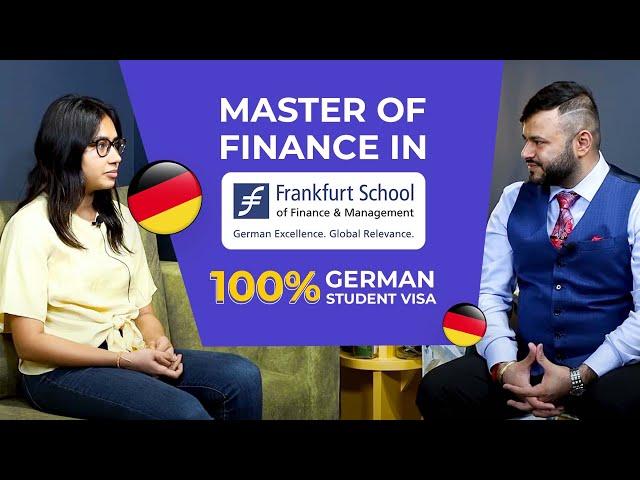 Master of Finance | Frankfurt School of Finance & Management | German Visa Consultant