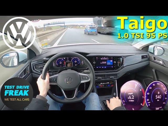 2023 Volkswagen Taigo 1.0 TSI 95 PS TOP SPEED AUTOBAHN DRIVE POV